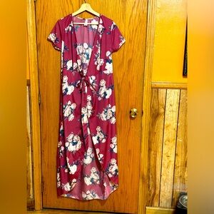 Live 4 truth size medium‎ wrap maxi dress